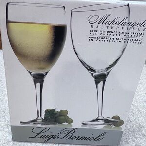 Luigi Bormioli Michelangelo Wine Glasses - Clear